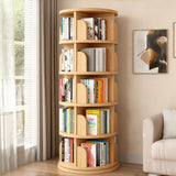 360 degree rotating bookshelf